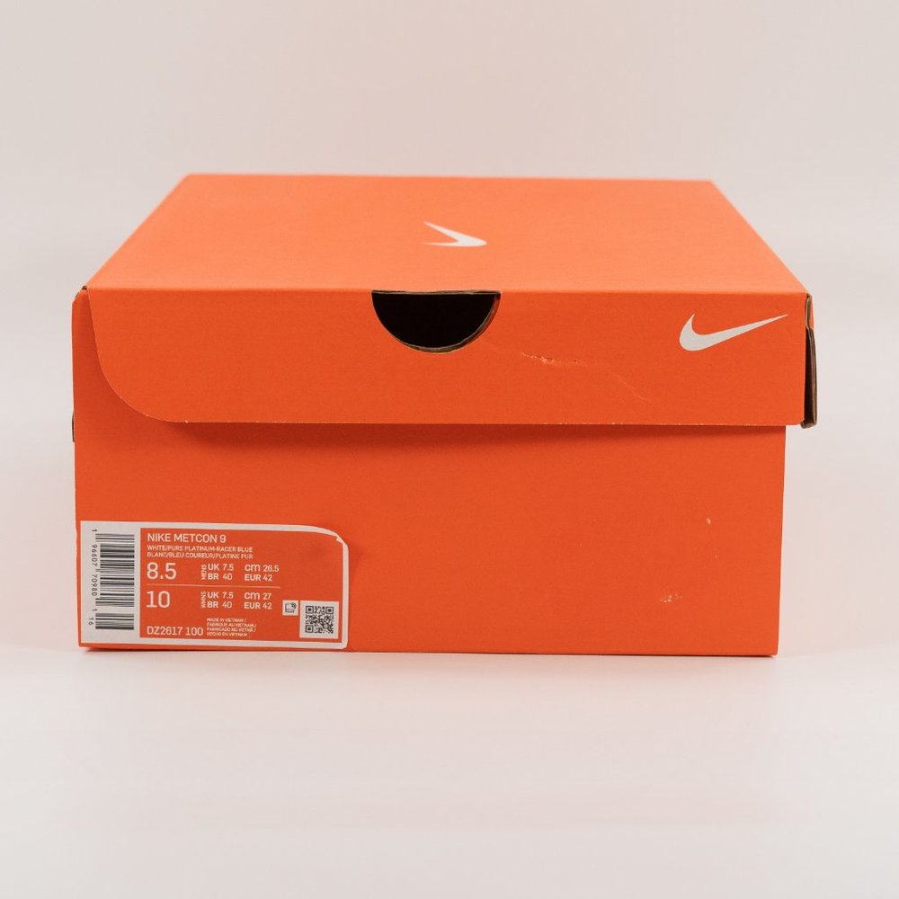 Nike Men's Metcon 9 'White Racer Blue' DZ2617-100 Gym Training size 7 - 12 - Picture 12 of 16